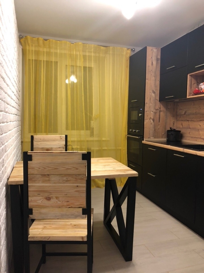 Встроенная кухня-Кухня МДФ в эмали «Модель 436»-фото1