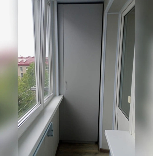 Шкафы-Шкаф на балкон на заказ «Модель 143»-фото2